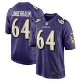 Tyler Linderbaum Baltimore Ravens Player Game Jersey - Purple sale