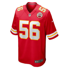 George Karlaftis Kansas City Chiefs Player Game Jersey - Red on sale