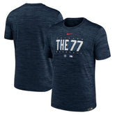 Chicago Cubs City Connect Velocity Practice Performance T-Shirt Navy