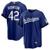 Jackie Robinson Los Angeles Dodgers City Connect Replica Player Jersey Royal