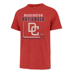 Washington Nationals Cooperstown Collection Borderline Franklin T-Shirt Red
