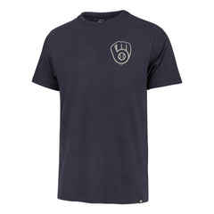Milwaukee Brewers Turn Back Franklin T-Shirt Navy