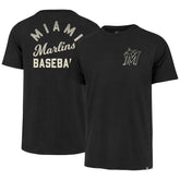 Miami Marlins Turn Back Franklin T-Shirt Black