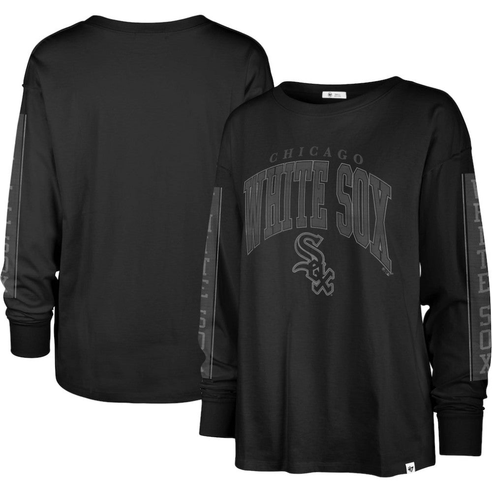 Chicago White Sox Women's Statement Long Sleeve T-Shirt Black
