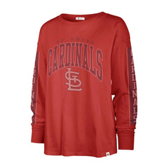 St. Louis Cardinals Women's Statement Long Sleeve T-Shirt Red