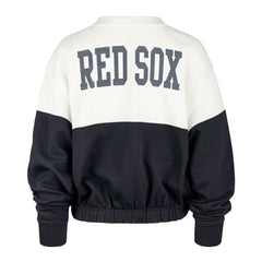 Boston Red Sox Women's Take Two Bonita Pullover Sweatshirt White/Navy