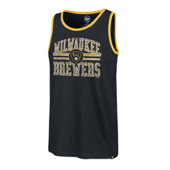 Milwaukee Brewers Winger Franklin Tank Top Navy
