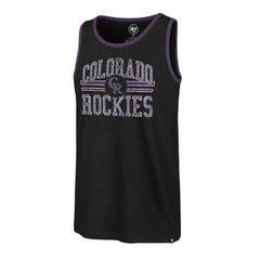 Colorado Rockies Winger Franklin Tank Top Black