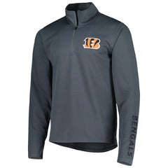 Cincinnati Bengals MSX by Michael Strahan Half-Zip Pullover - Charcoal cheap