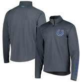 Indianapolis Colts MSX by Michael Strahan Half-Zip Pullover - Charcoal discount