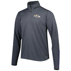 Baltimore Ravens MSX by Michael Strahan Half-Zip Pullover - Charcoal cheap