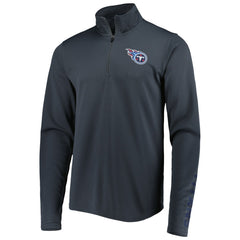 Tennessee Titans MSX by Michael Strahan Half-Zip Pullover - Charcoal sale
