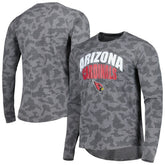Arizona Cardinals MSX by Michael Strahan Performance Camo Long Sleeve T-Shirt - Gray for sale