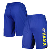 Los Angeles Rams MSX by Michael Strahan Team Shorts - Royal outlet
