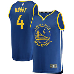 Moses Moody Golden State Warriors Fast Break Replica Jersey sale - Icon Editi- Royal on sale