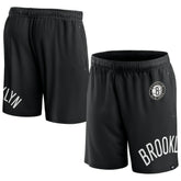 Brooklyn Nets Free Throw Mesh Shorts - Black for sale