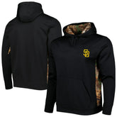 San Diego Padres Dunbrooke Ranger Pullover Hoodie Black/Camo