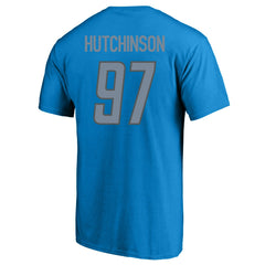 Aidan Hutchinson Detroit Lions Big & Tall Player Name & Number T-Shirt - Blue outlet