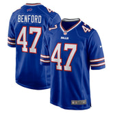 Christian Benford Buffalo Bills Game Jersey - Royal sale