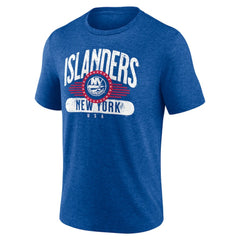 New York Islanders Badge of Honor Tri-Blend T-Shirt - Royal T-shirts