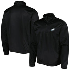 Philadelphia Eagles Dunbrooke All-Star Tech Quarter-Zip Top - Black on sale