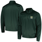 Green Bay Packers Dunbrooke All-Star Tech Quarter-Zip Top - Green discount