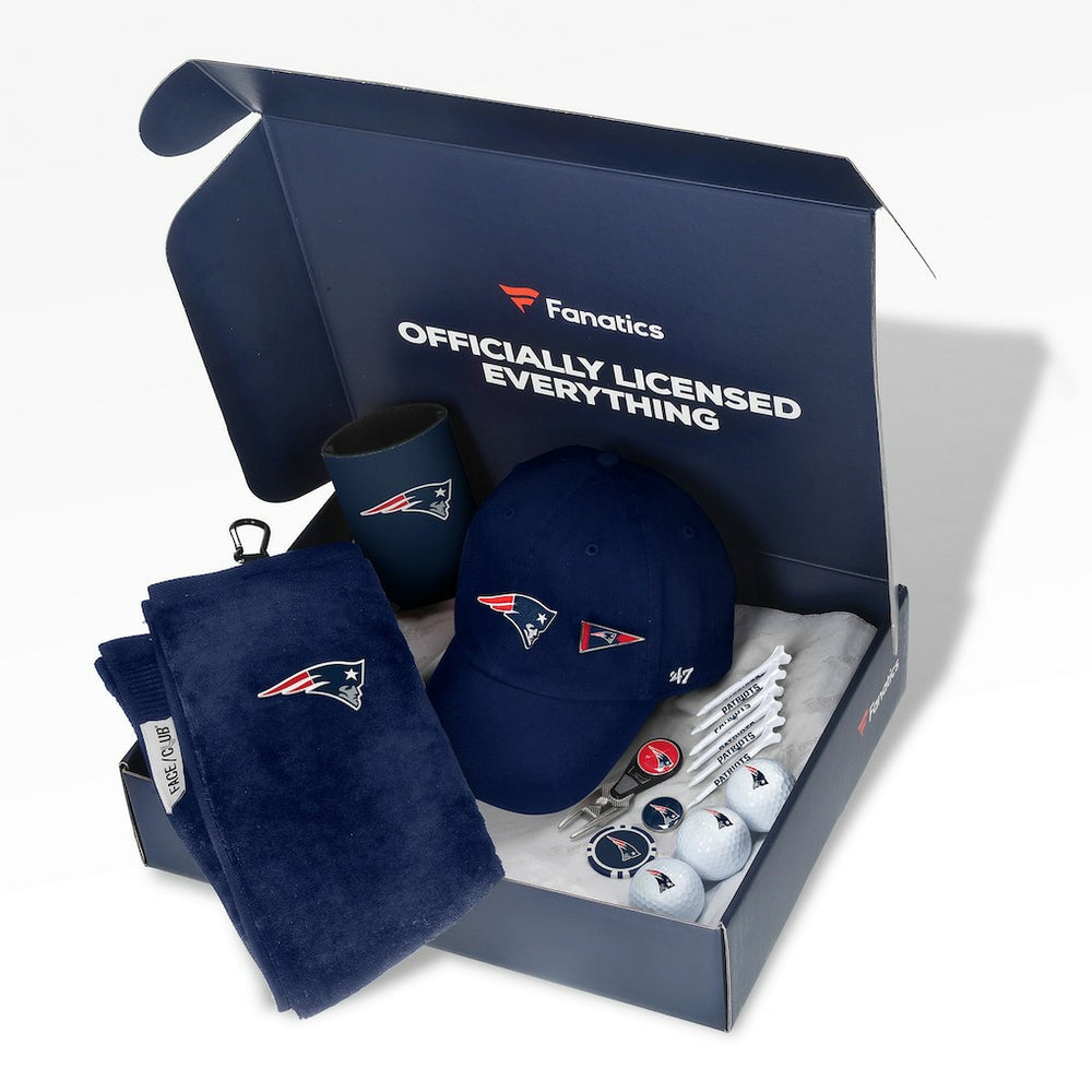New England Patriots Pack Golf-Themed Gift Box - $105+ Value on sale
