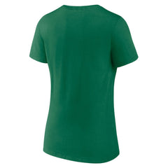 Dallas Cowboys Women's Lucky Celtic V-Neck T-Shirt - Green for sale