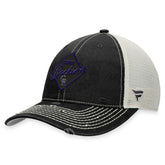 Colorado Rockies Heritage Trucker Snapback Hat Black