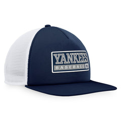 New York Yankees Majestic Foam Trucker Snapback Hat Navy/White