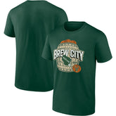Milwaukee Bucks Brew City Hometown Collection T-Shirt - Hunter Green for sale