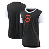 San Francisco Giants Women's Local Touch Fashion Top Black