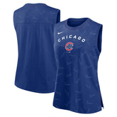 Chicago Cubs Women's Muscle Play Tank Top Royal
