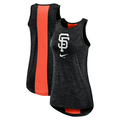 San Francisco Giants Women's Right Mix High Neck Tank Top Black