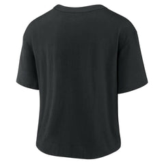 San Francisco Giants Women's Line Up High Hip Fashion T-Shirt Black/White