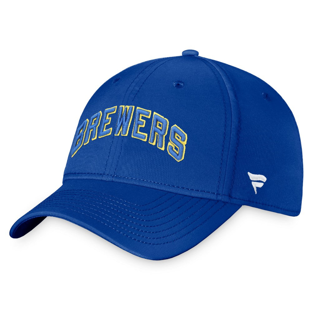 Milwaukee Brewers Cooperstown Core Flex Hat Royal