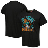 Tyreek Hill Miami Dolphins Homage Unisex Caricature Player Tri-Blend T-Shirt - Heather Black online