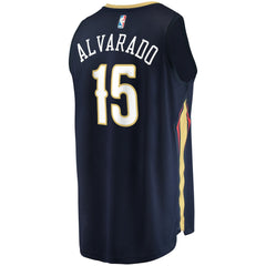 Jose Alvarado New Orleans Pelicans Fast Break Replica Jersey - Icon Edition - Navy on sale