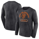 San Francisco Giants Circus Catch Long Sleeve T-Shirt Charcoal