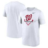 Washington Nationals Icon Legend Dri-FIT T-Shirt White