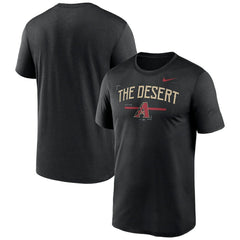 Arizona Diamondbacks Local Legend Practice Performace T-Shirt Black