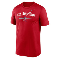 Los Angeles Angels Local Legend Practice Performace T-Shirt Red
