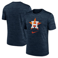 Houston Astros Logo Velocity Performance T-Shirt Navy
