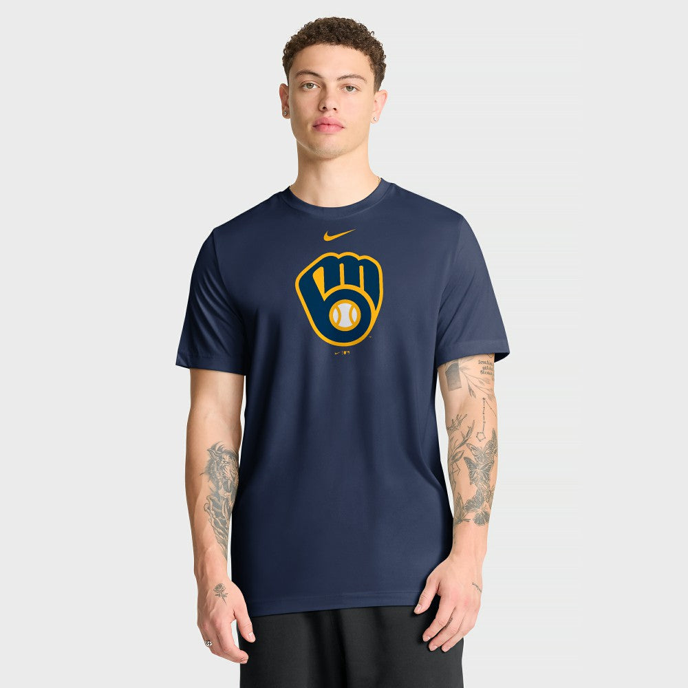 Milwaukee Brewers New Legend Dri-FIT T-Shirt Navy