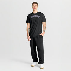 Colorado Rockies New Legend Wordmark Dri-FIT T-Shirt Black