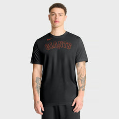 San Francisco Giants New Legend Wordmark Dri-FIT T-Shirt Black