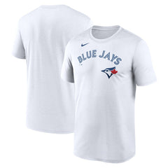 Toronto Blue Jays New Legend Wordmark Dri-FIT T-Shirt White