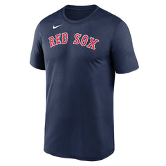 Boston Red Sox New Legend Wordmark Dri-FIT T-Shirt Navy