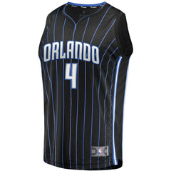 Jalen Suggs Orlando Magic Youth 2021/22 Fast Break Replica Jersey - Icon Edition - Black cheap