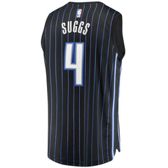 Jalen Suggs Orlando Magic Youth 2021/22 Fast Break Replica Jersey - Icon Edition - Black cheap